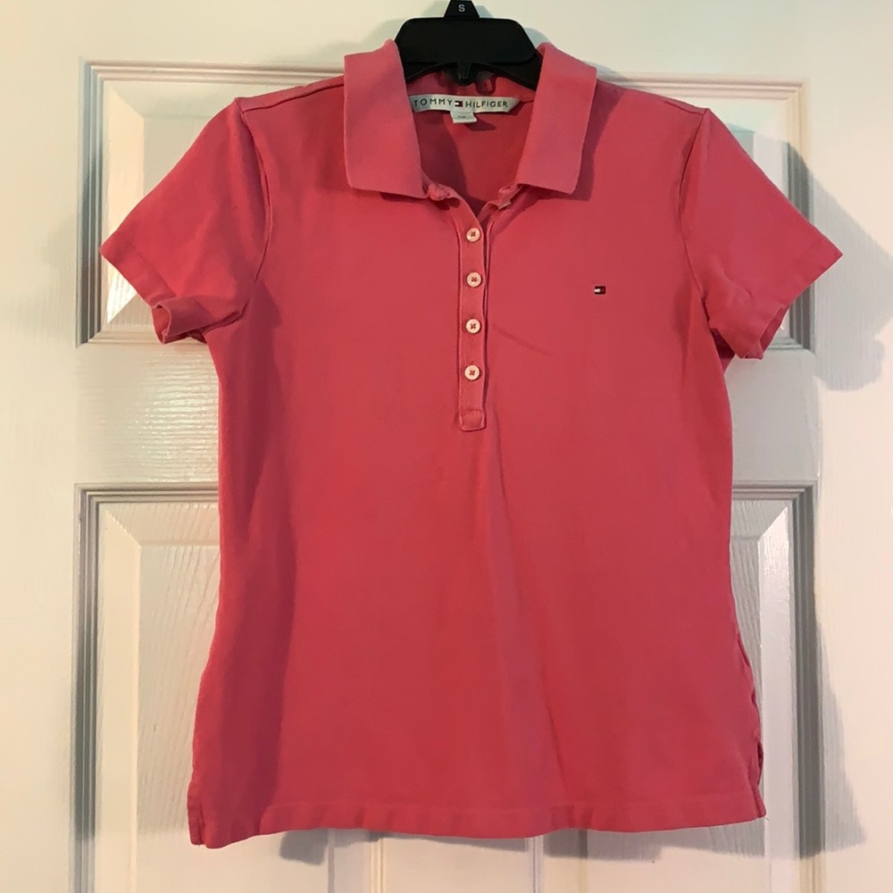 Tommy Hilfiger Pink Polo-style Shirt
